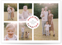 Rotonda Foil-Pressed Holiday Cards