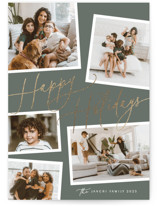 Collage Scatter Foil-Pressed Holiday Cards