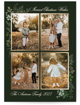 Natural Holiday Foil-Pressed Holiday Cards