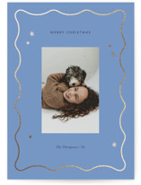 Sparkle Christmas Foil-Pressed Holiday Cards
