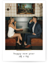 Moderne Foil-Pressed Holiday Cards