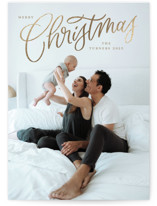 Picture Perfect Foil-Pressed Holiday Cards
