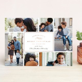 Boxed Foil-Pressed Holiday Cards