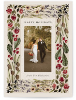 Abundance Foil-Pressed Holiday Cards