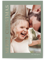 Gilded Merry Foil-Pressed Holiday Cards