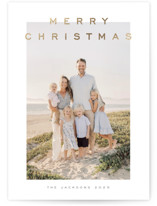 Air Foil-Pressed Holiday Cards