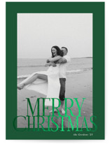 The Bold Border Foil-Pressed Holiday Cards