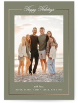 Greenwich Foil-Pressed Holiday Cards