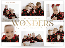 Glorious Wonders Foil-Pressed Holiday Cards