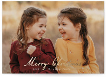 Winter Greetings Foil-Pressed Holiday Cards