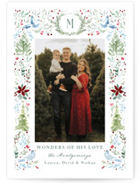 Wonders of Nature Foil-Pressed Holiday Cards