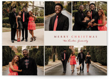 Simple Five Foil-Pressed Holiday Cards