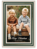 Gilt Diamonds Foil-Pressed Holiday Cards