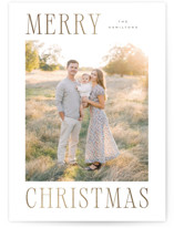 Alta Foil-Pressed Holiday Cards