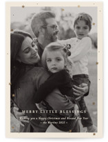Merry Little Stars Foil-Pressed Holiday Cards
