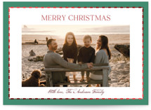 Gilded Keepsake Border Foil-Pressed Holiday Cards