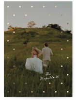 Speckled Foil-Pressed Holiday Cards
