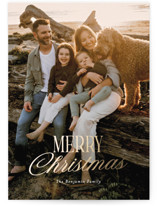 festive greeting Foil-Pressed Holiday Cards