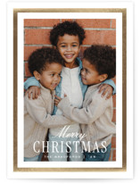 Harper Foil-Pressed Holiday Cards