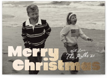 Extra Bold Foil-Pressed Holiday Cards
