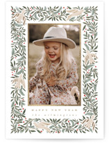 Dove of Peace Foil-Pressed Holiday Cards