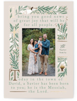 Bible story Foil-Pressed Holiday Cards