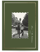 Modern Heirloom Foil-Pressed Holiday Cards