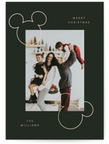 Hey Mickey Foil-Pressed Holiday Cards