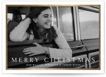 Winds Foil-Pressed Holiday Cards