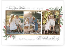 Warmest Wish Foil-Pressed Holiday Cards