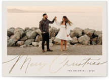 Simply Charming Foil-Pressed Holiday Cards