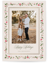 Hawthorne Foil-Pressed Holiday Cards