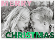 Merry & Bold Foil-Pressed Holiday Cards