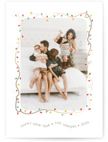 Crazy Lights Foil-Pressed Holiday Cards