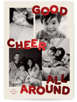 Good Cheer Foil-Pressed Holiday Cards