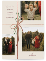 Holiday gifts Foil-Pressed Holiday Cards