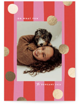 Bold Gift Foil-Pressed Holiday Cards