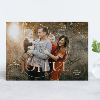 joyfully yours FoilPressed Holiday Cards by Desig...  Minted