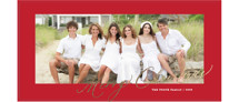 Wide Angle Foil-Pressed Tall Holiday Cards