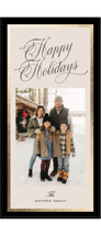 tropezienne Foil-Pressed Tall Holiday Cards