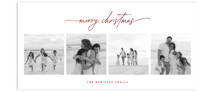Making Spirits Bright Foil-Pressed Tall Holiday Cards