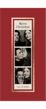 Photomatic Foil-Pressed Tall Holiday Cards