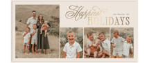 Joyful Foil-Pressed Tall Holiday Cards