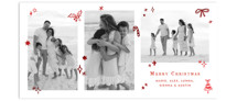 Dainty Icons Foil-Pressed Tall Holiday Cards