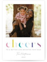 Deconstructed Cheers Gloss-Press Holiday Cards®