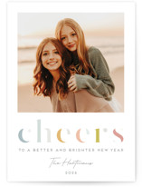 Deconstructed Cheers Gloss-Press Holiday Cards®