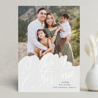 Scripted Lettering Gloss-Press Holiday Cards®