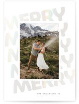fluffy merry Gloss-Press Holiday Cards®
