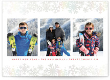 Snow Flurry Gloss-Press Holiday Cards®