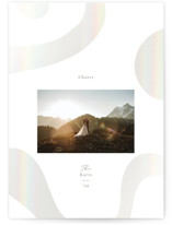 Shimmer Geo Gloss-Press Holiday Cards®